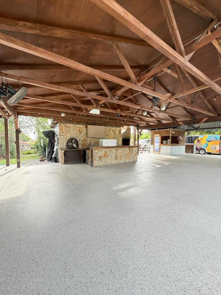 Commercial & Industrial Coatings floor finish example